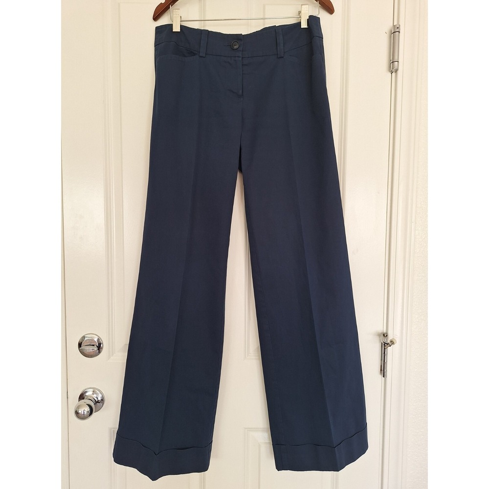 Trina‎ Turk blue cotton pant size 6